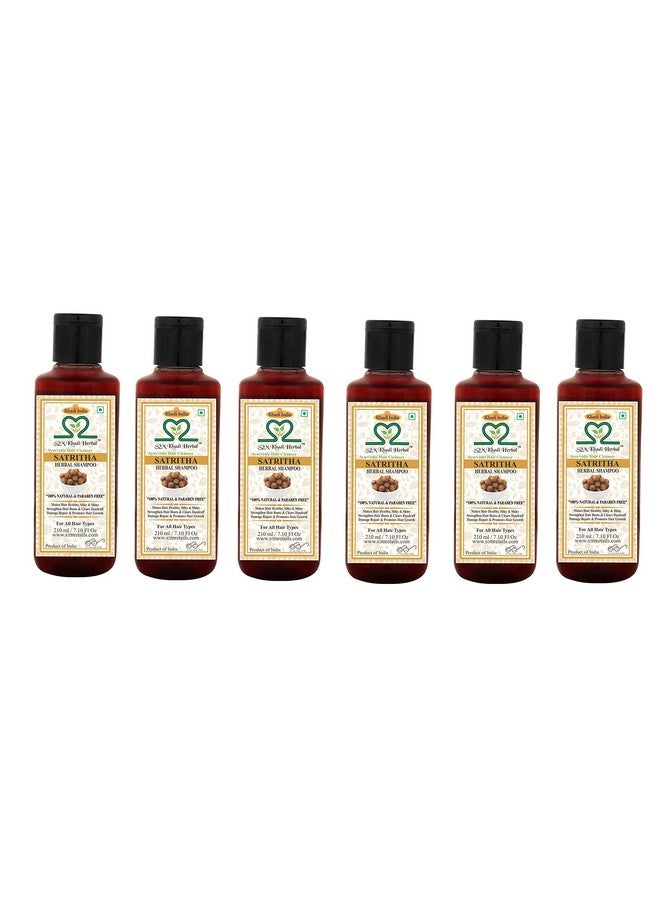 Ayurvedic Satritha Shampoo 210 Ml (Pack Of 6)