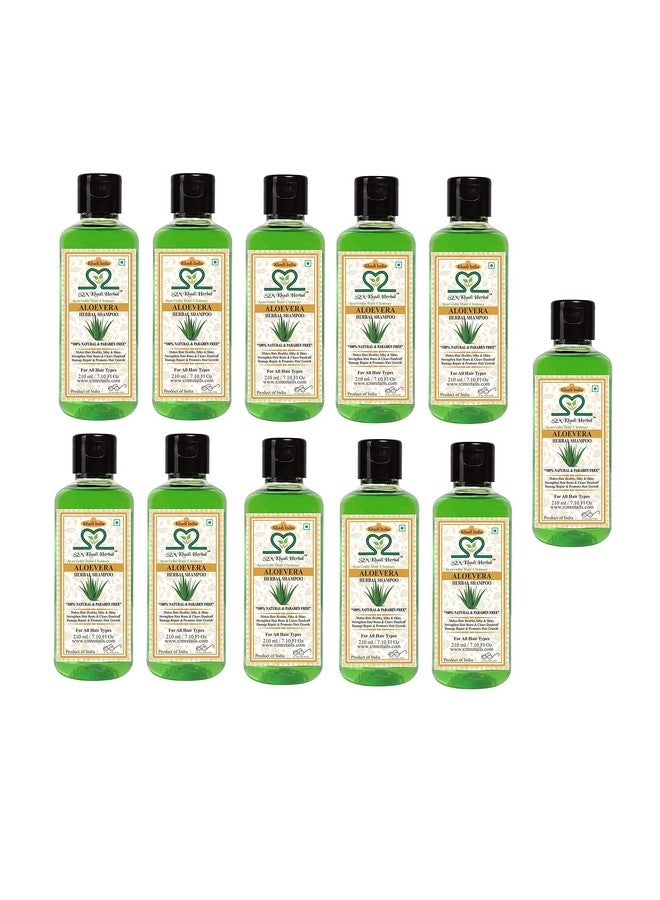 Ayurvedic Aloevera Shampoo 210 Ml (Pack Of 11)