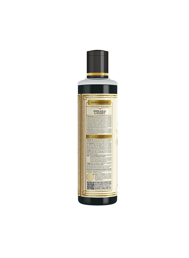 Herbal Shikakai & Honey Hair Cleanser Sls/Paraben Free Set Of 2 Men & Women (420 Ml)