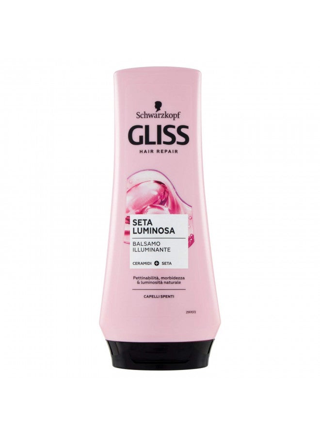 Gliss Conditioner Seta Luminosa Illuminante For Dull Hair 200 Ml