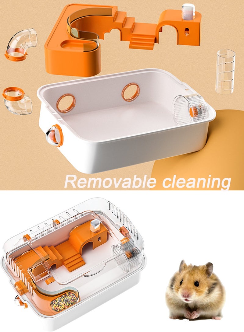 Transparent Hamster Cage Small Animal Cage