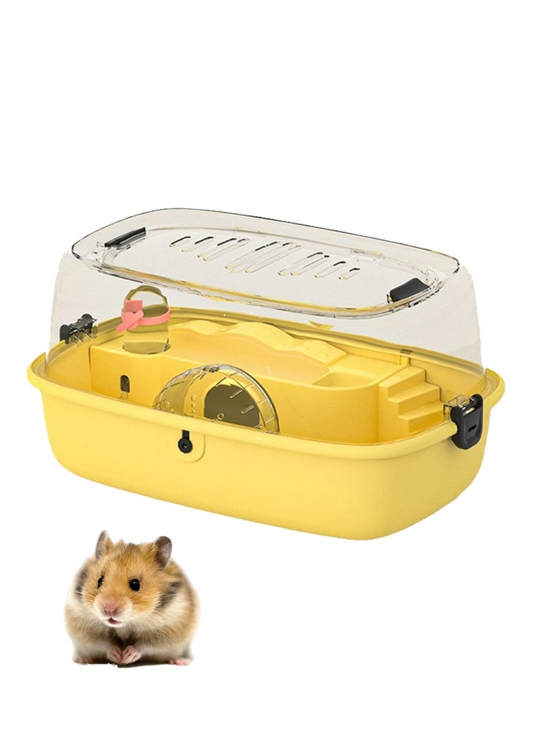 Double-Layer Transparent Hamster Cage