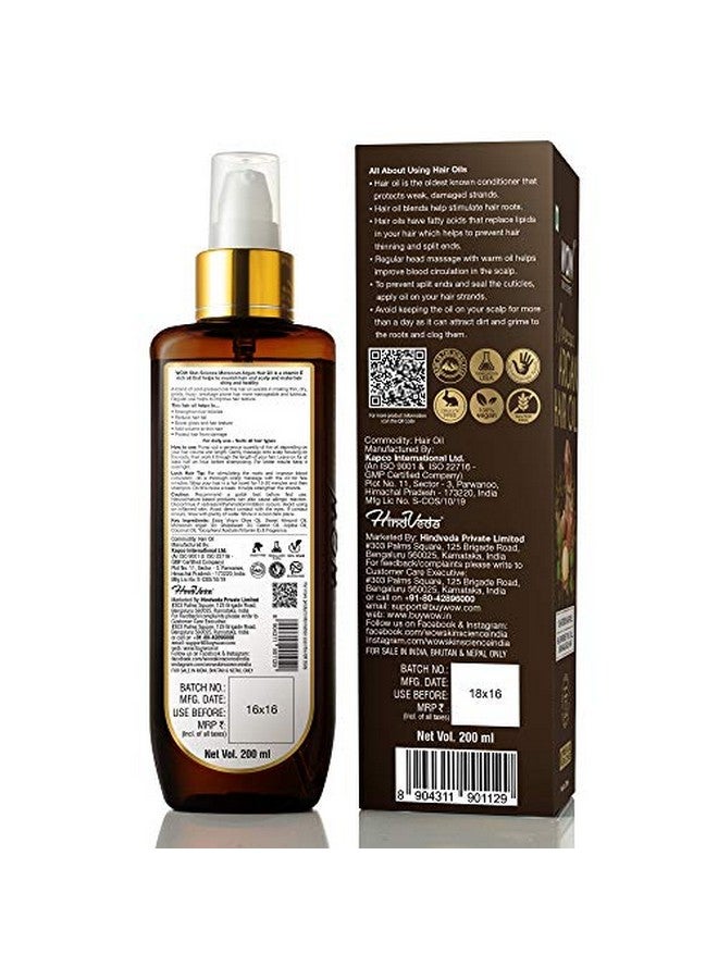 Skin Science Moroccan Argan Hair Oil 200 Ml