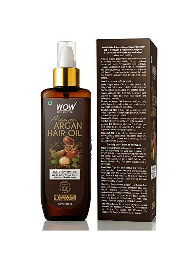 Skin Science Moroccan Argan Hair Oil 200 Ml