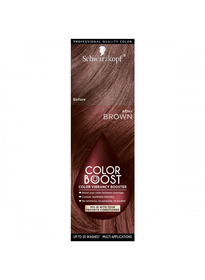 Schwarzkopf Color Boost Color Vibrancy Booster, Brown