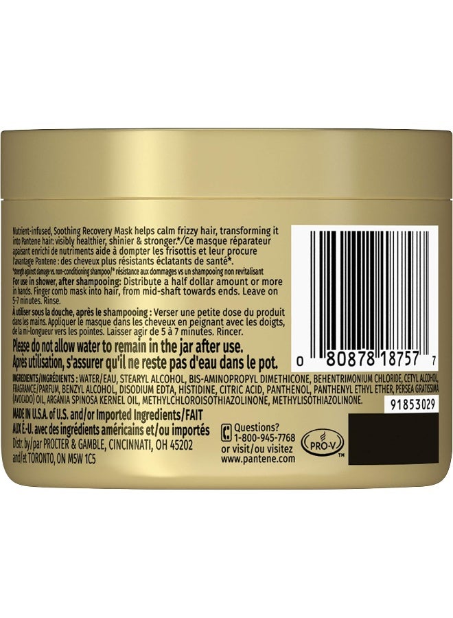 Pro-V Soothing Recovery Hair Mask For Smoothing Unruly, Frizz Prone Hair, 220Ml