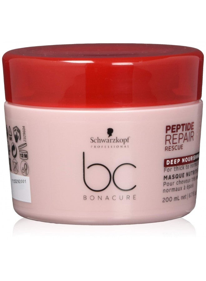 Bc Bonacure Peptide Repair Rescue Treatment, Clear, 6.7 Fl Oz