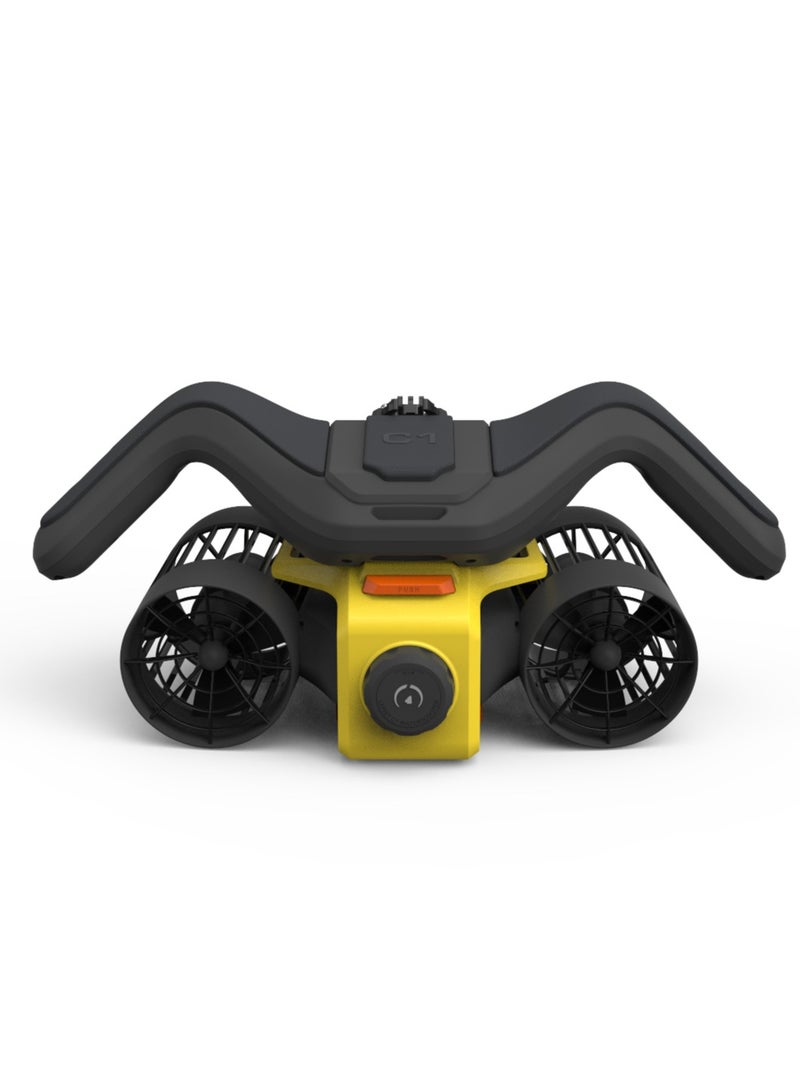 MADNESS LEFEET SEAGULL C1 Underwater Scooter Dual Motors: Max 60min Battery Life With Action Camera Mount, 100ft Water Proof Water Sports,Swimming Pool Scuba,Diving for Kids/Adults