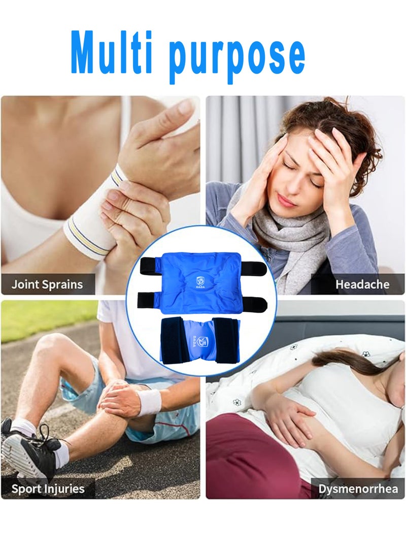 Hot/Cold Gel Compress for Joint and Knee, for acute injuries, swelling, strain & pain, chronic pain, arthritis, muscle spasms & joint stiffness, HCSL01