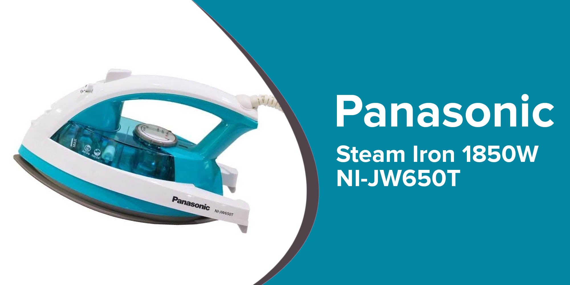 Steam Iron 1850W 1850.0 W NI-JW650T Multicolour