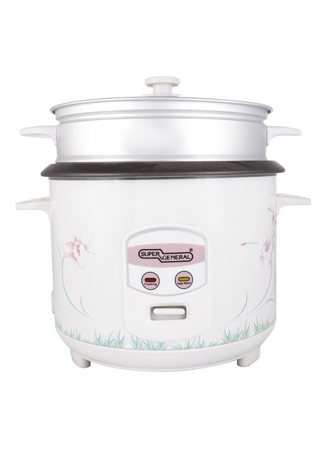 Large Rice Cooker 2.2 L 900.0 W SG RC 22W White