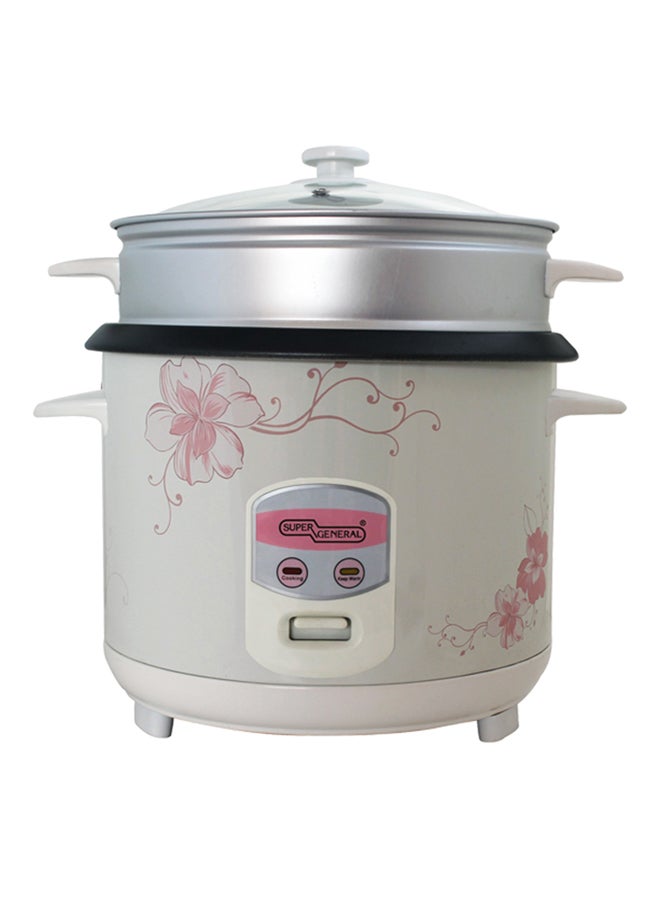 Rice Cooker 3.0 L 30.0 W SGRC 30W White/Silver