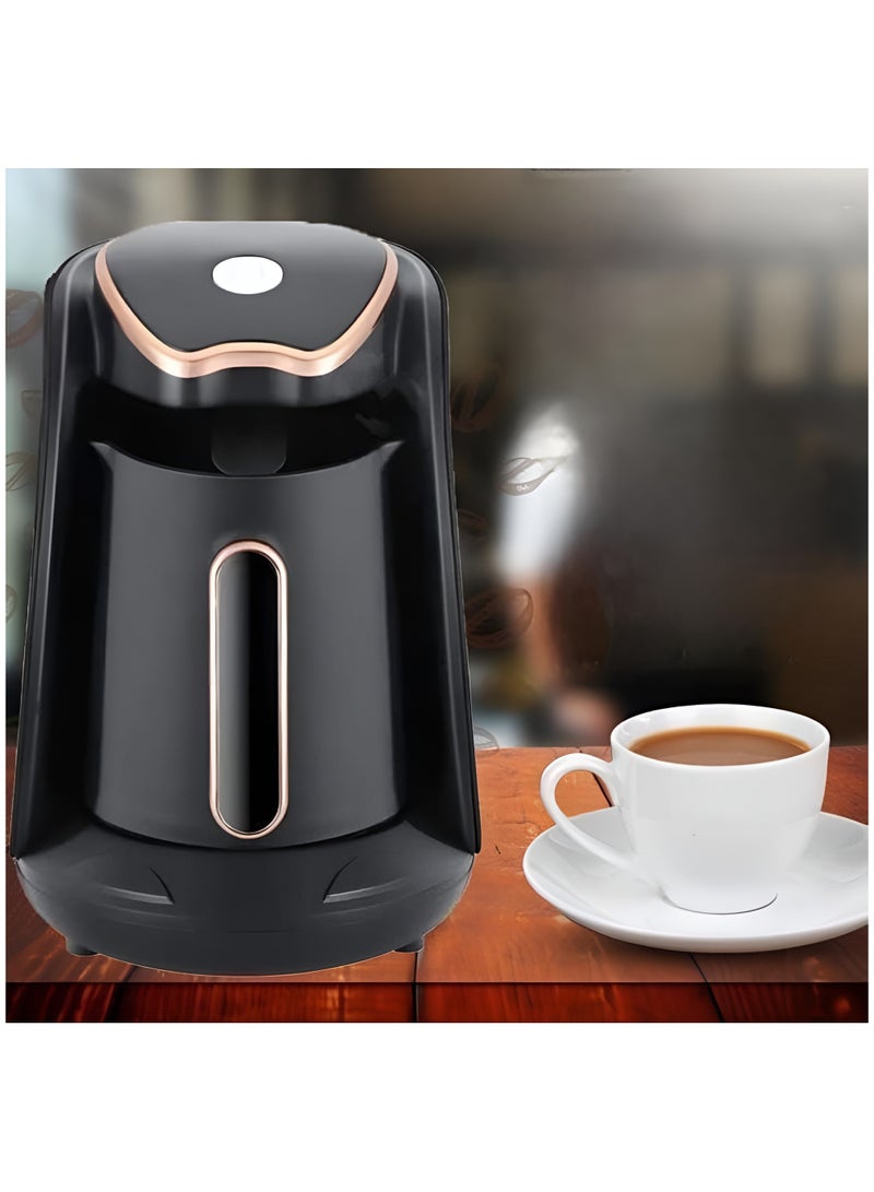 Automatic Turkish Coffee Maker 250ml 4 Cup Electric Coffee Pot Fast & Easy Turkish Coffee Machine with One-Touch Operation Perfect for Authentic Coffee at Home