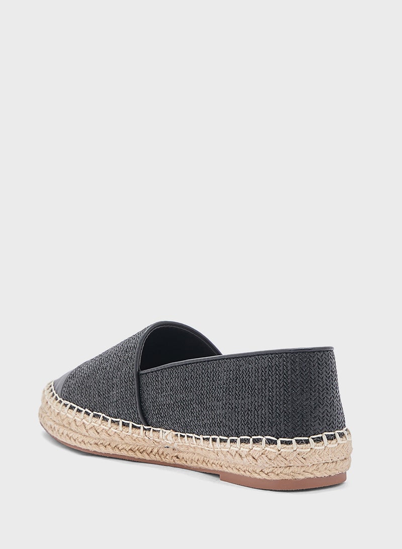 Contrast Panel Espadrille