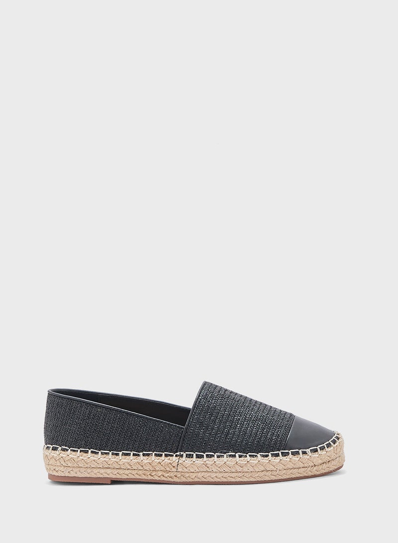 Contrast Panel Espadrille