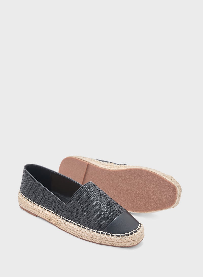 Contrast Panel Espadrille