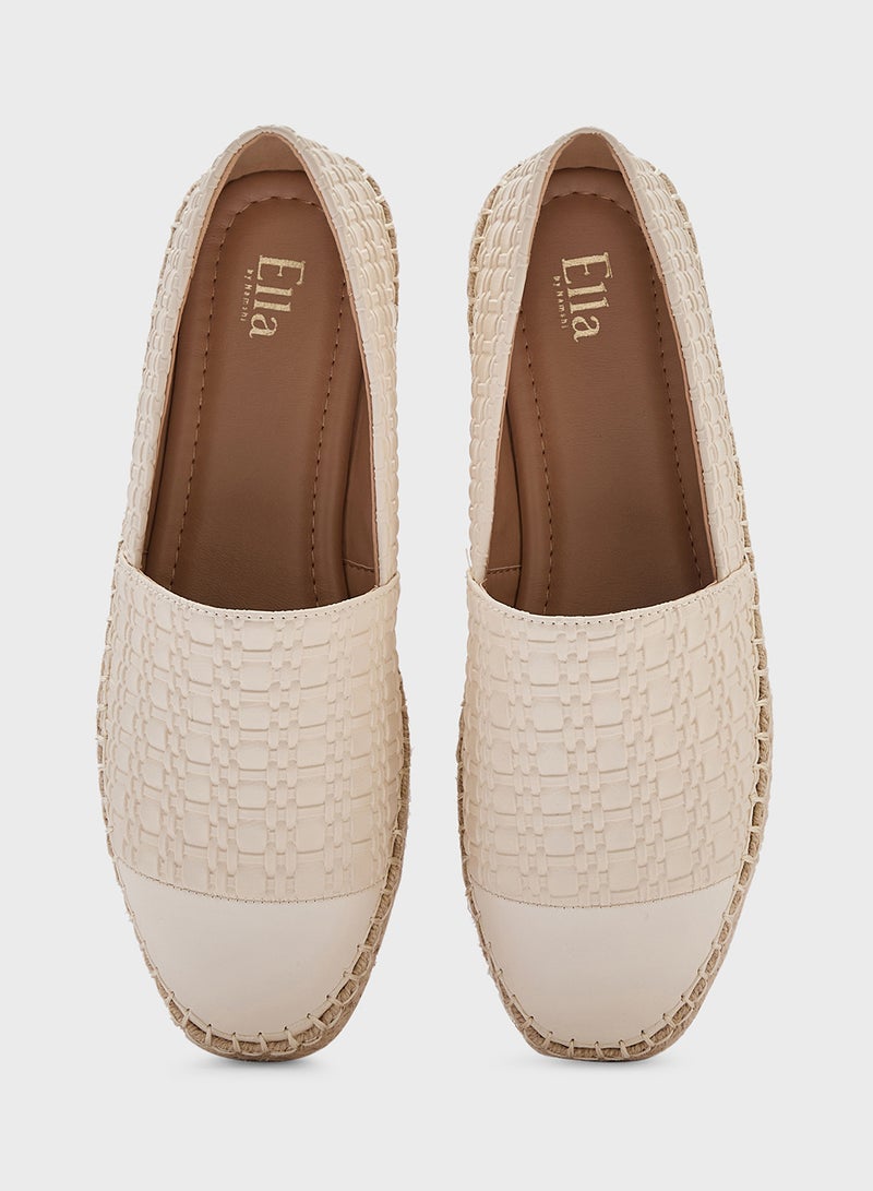 Weave Texture Espadrille