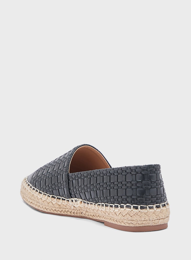 Weave Texture Espadrille