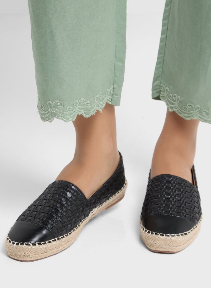 Weave Texture Espadrille