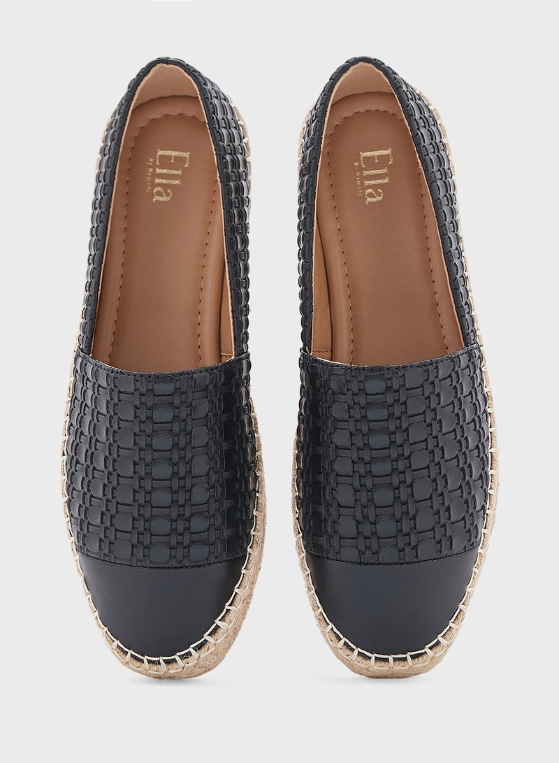 Weave Texture Espadrille