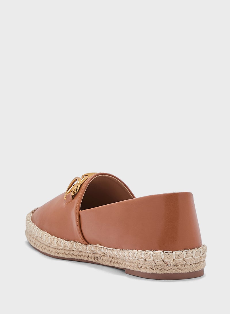 Horse Bit Trim Espadrille