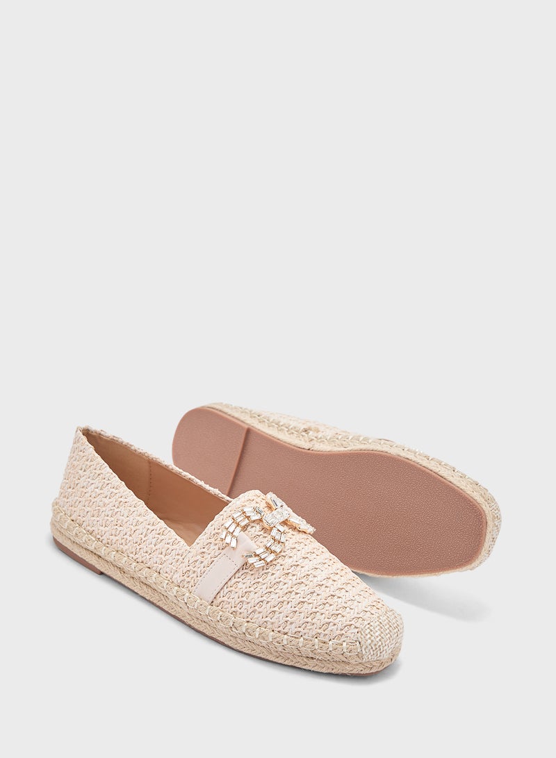 Diamante Trim Espadrille