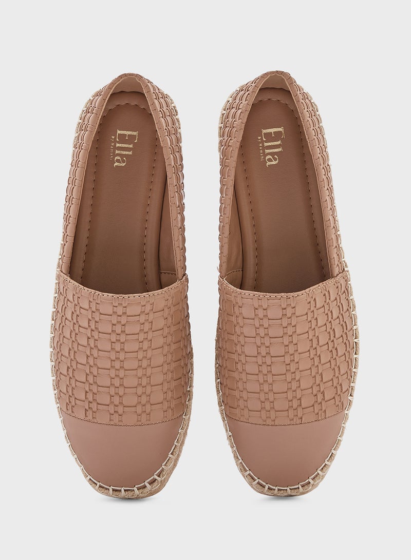 Weave Texture Espadrille