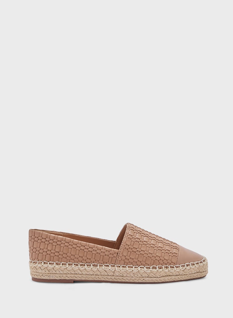 Weave Texture Espadrille