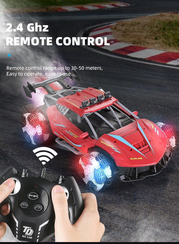 Kid Remote Controlled Battery Oprated Dream Sports Car|Racing Car With Sound Light Colour As Per Available Multicolor.