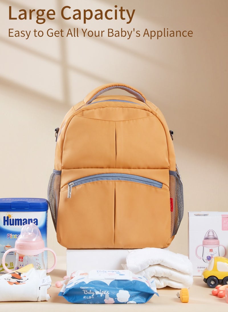 Cross-border waterproof nylon multi-functional mother bag large-capacity shoulder mother bag bags just yet mother bag