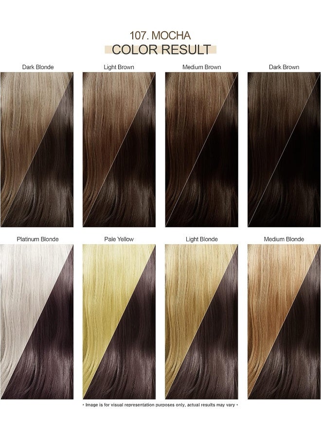 Shining Semi Permanent Hair Colour, 107 Mocha