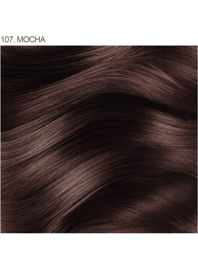 Shining Semi Permanent Hair Colour, 107 Mocha