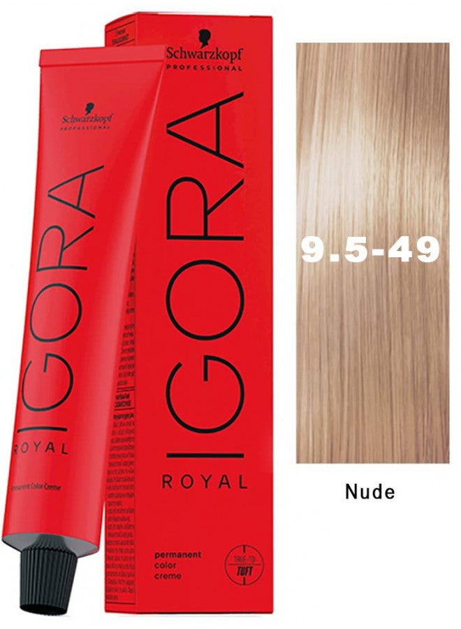 Schwarzkopf Igora Royal Permanent Color Creme (9.5-49 Nude)