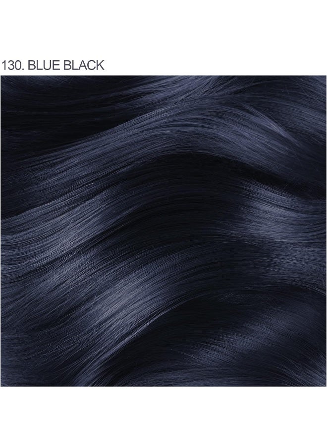 Shining Semi Permanent Hair Colour, 130 Blue Black