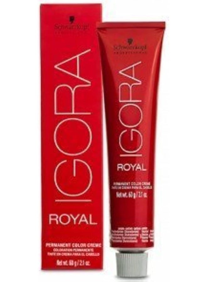 - Igora Royal Permanent Hair Color 3-0 Dark Brown 2.1 Oz.