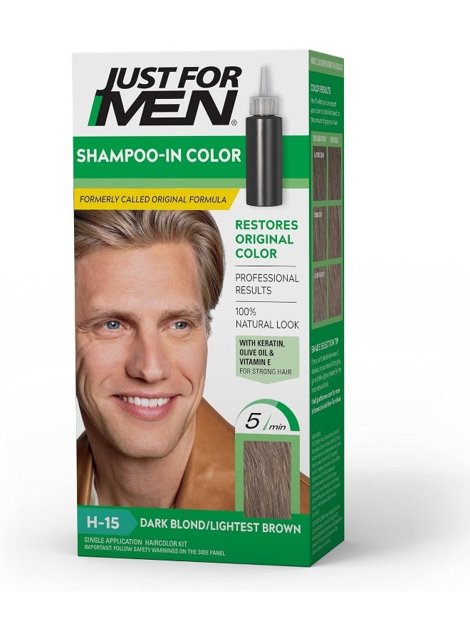 Shampoo-In Hair Color Dark Blond # 15