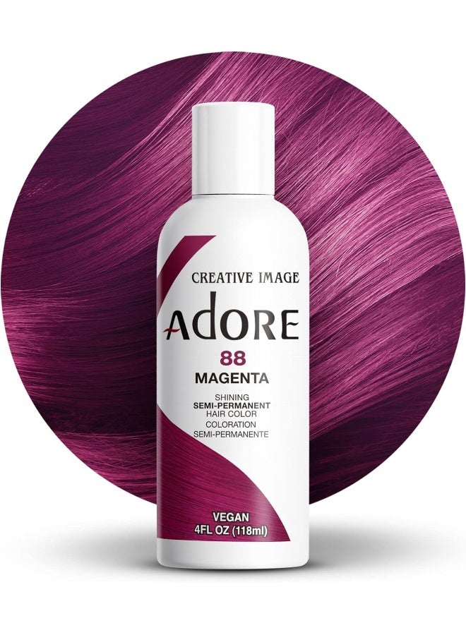 Creative Images  Semi-Permanent Haircolor, 88 Magenta 118Ml