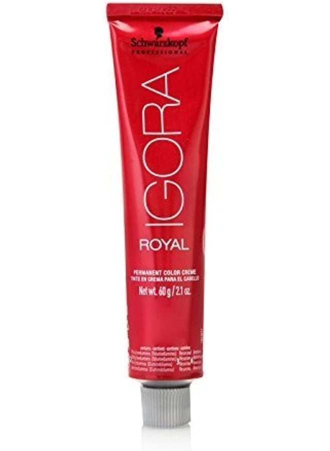 Professional Igora Royal Permanent Hair Color, 8-77, Light Blonde Copper, 60 Gram