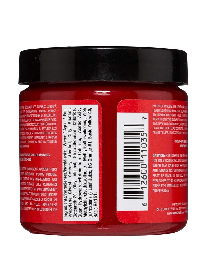 High Voltage Semi Permanent Hair Colour - Rock'N'Roll Red, 118 Ml