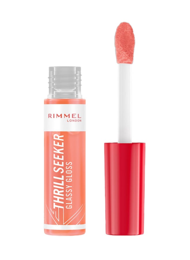 Thrill Seeker Glassy Gloss Lip Gloss - 250 - Peachy Vibes, 10Ml