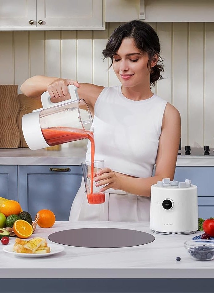 Xiaomi Smart Touch Blender 950 Watts High Power motor, 8 Blending Modes, 9 Variable High Speed Option, hot and cold dual mode White 1600 L 950 W BHR5961GB White