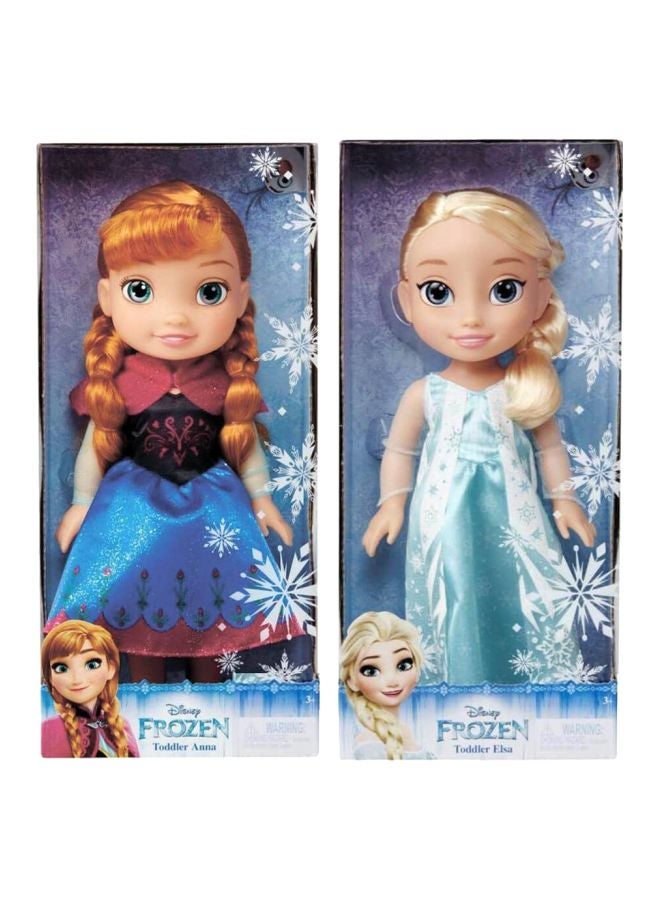 2-Piece Disney Frozen Toddler Anna And Elsa Set