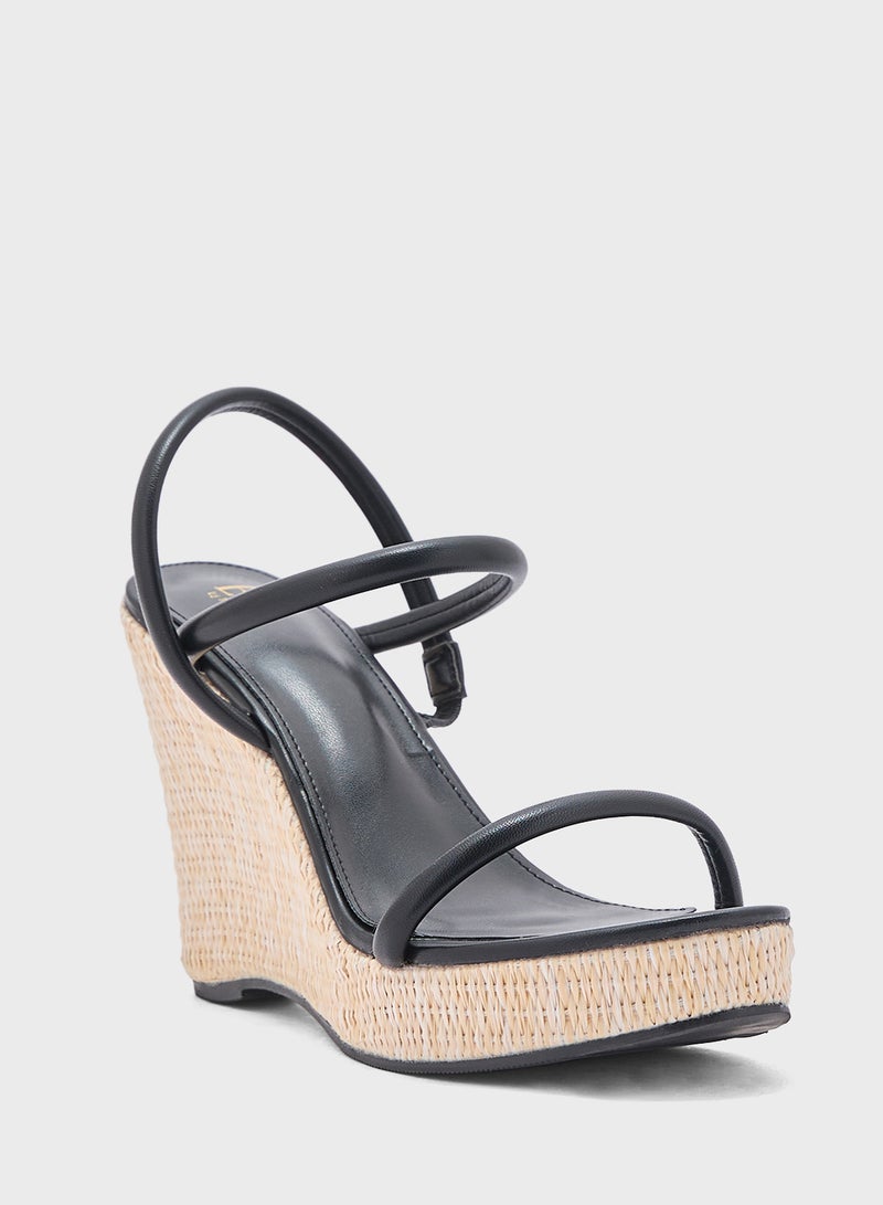 Ankle Strap Wedge Sandal