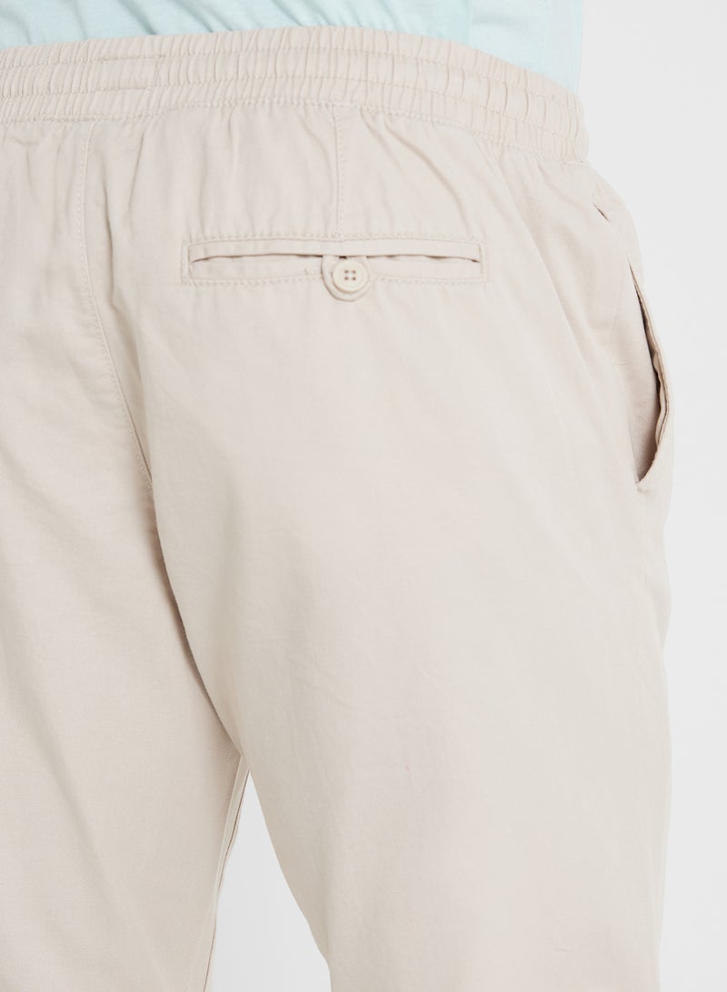 MENS COTTON TWILL CUFF PANT;