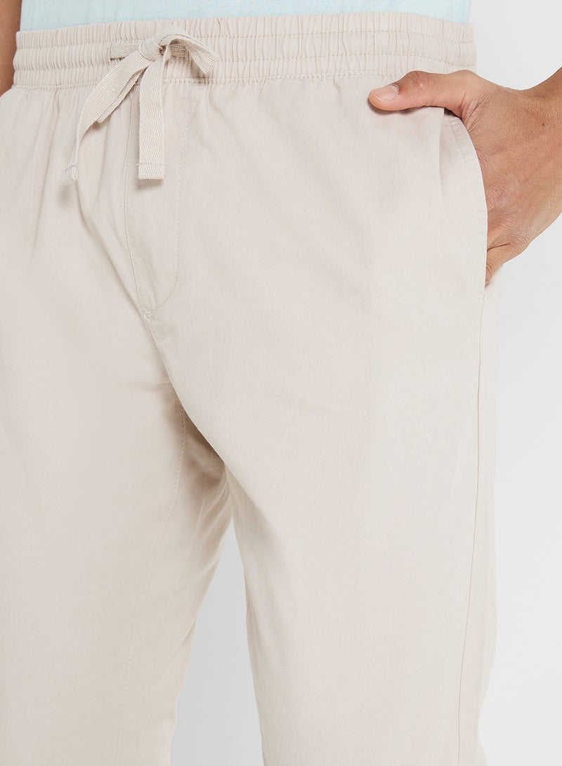 MENS COTTON TWILL CUFF PANT;