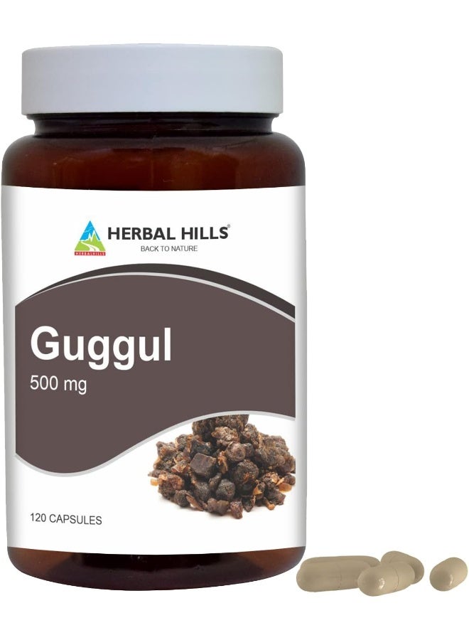 Guggul Capsule With Arjuna Extract 1000Mg 120 Count