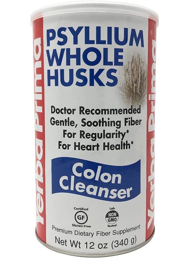 Psyllium Whole Husks, Colon Cleanser, 12Oz (340 G)