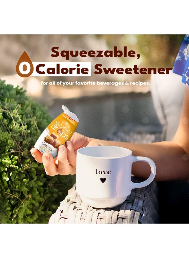 Sweet Drops Liquid Stevia Sweetener (Caramel, Pack Of 2)