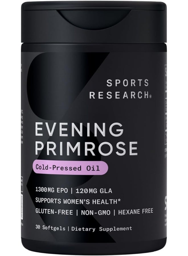 , Evening Primrose Oil, Supports Women'S Health, 1300 Mg, 30 Softgels