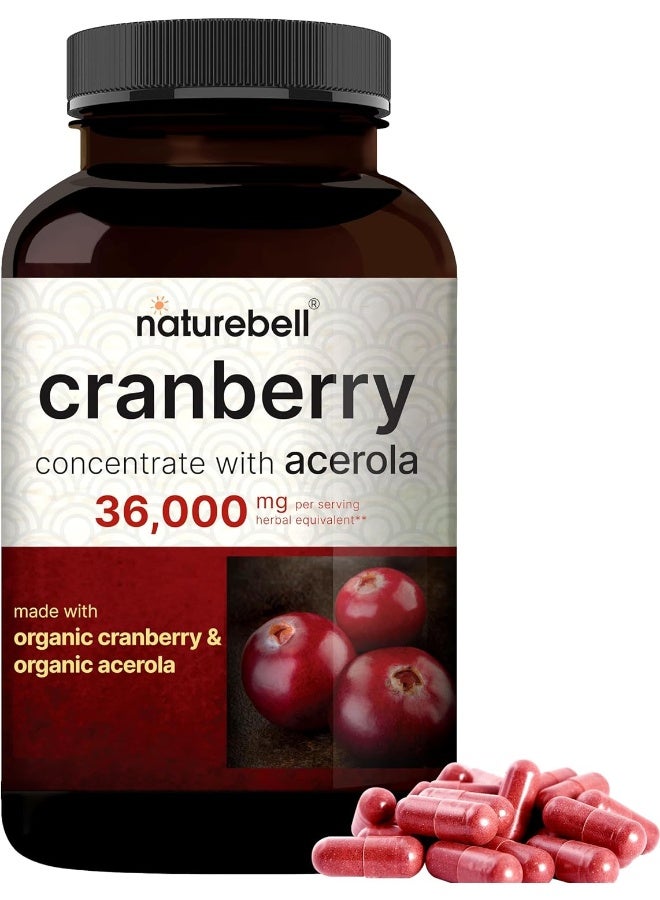 Cranberry Pills 36,000Mg With Acerola